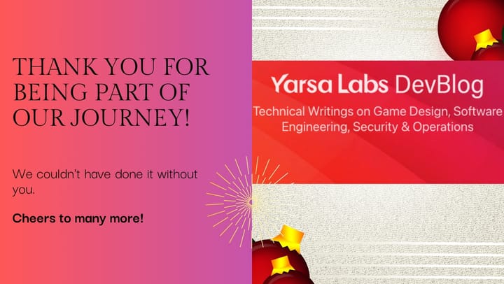 500 Reasons to Celebrate: Yarsa Labs Devblog Reaches Major Milestone